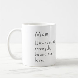 Caneca De Café Inspiração Floral para a Mãe