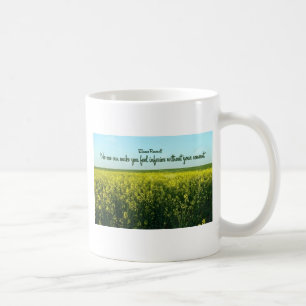 Caneca De Café Inspiração por Eleanor Roosevelt