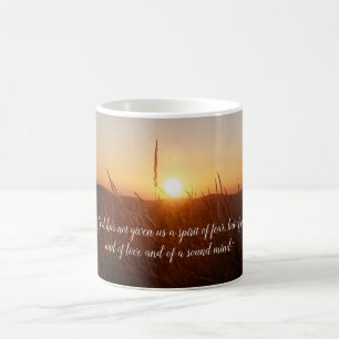 Caneca De Café inspirado 2 Timothy 1; 7