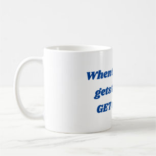 Caneca de café inspirador