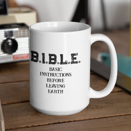 Caneca de Café Inspirador Cristão
