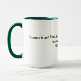 Caneca de café inspiradora