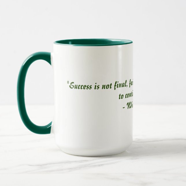 Caneca de café inspiradora (Esquerda)