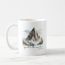Inspiration "Speak to Mountain" Mug - Marca 1