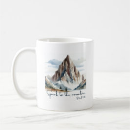 Caneca De Café Inspiration "Speak to Mountain" Mug - Marca 1