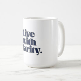 Caneca De Café Inspirational Coffee Mug – Modern Minimalist