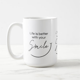Caneca De Café Inspirational Minimalist Typography Quote Gift