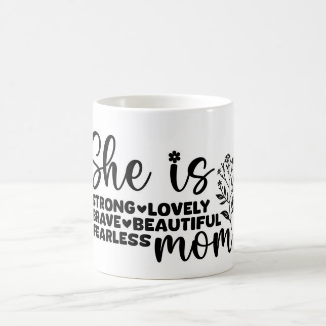 Caneca De Café Inspirational Mother’s Day Mug (Centro)