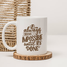 Caneca De Café Inspirational Quote Positive Mindset 