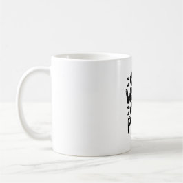 Caneca De Café  Inspirational Typography Design Classic Mug 