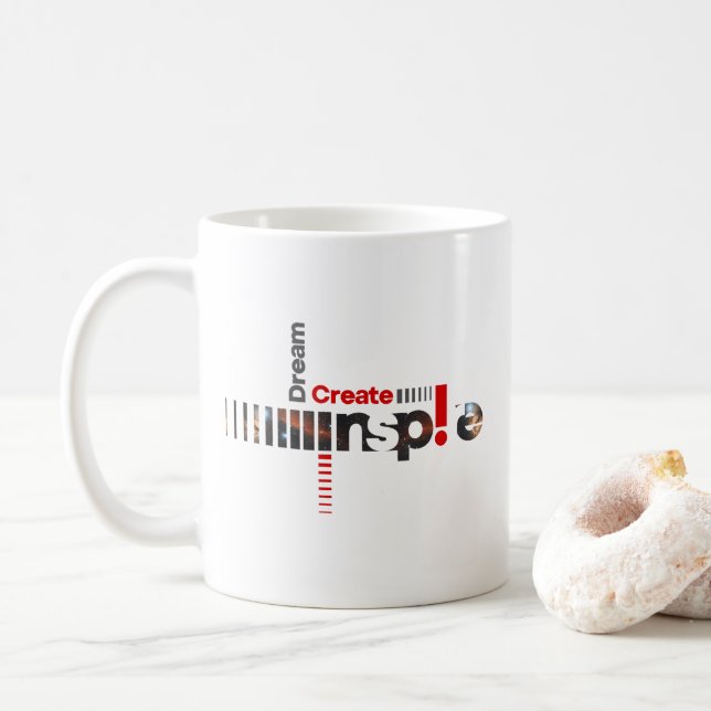 Caneca De Café Inspire do Crio Dream | Clássica #11 (Com Donut)