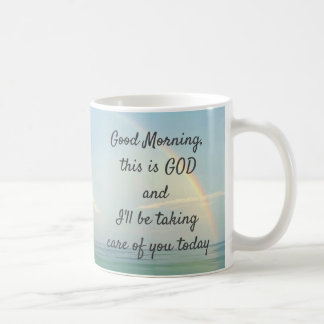 Caneca De Café Inspire Good Morning, este é Deus Tumbler Térmico