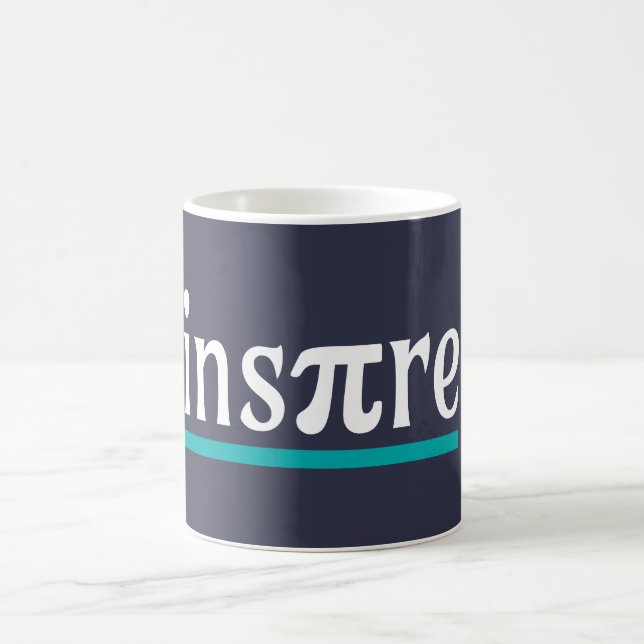 Caneca De Café Inspire Math Pun Engraçado Inspiração (Centro)