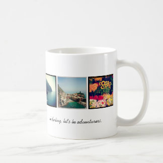Caneca De Café Instagram Adventurers Viagem Foto Personalizada Mu