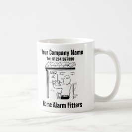 Caneca De Café Instalação de Segurança Doméstica e Ajuste de Alar