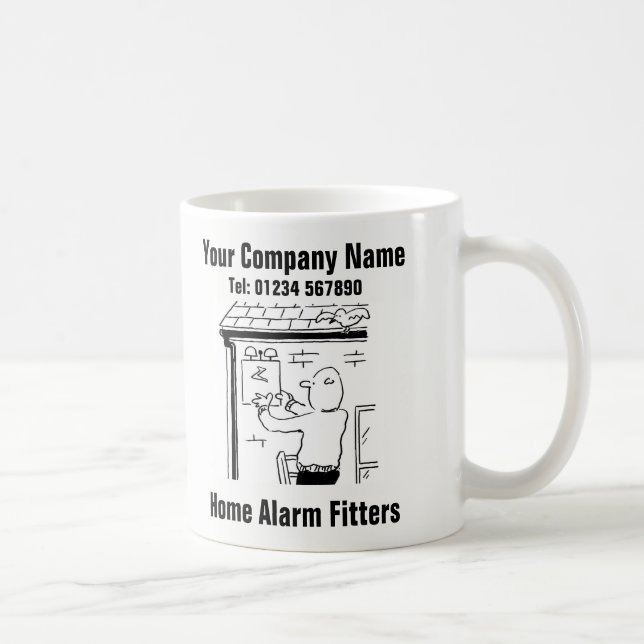 Caneca De Café Instalação de Segurança Doméstica e Ajuste de Alar (Direita)