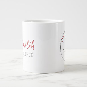 Caneca de Café Instantânea Bruxa - Grande