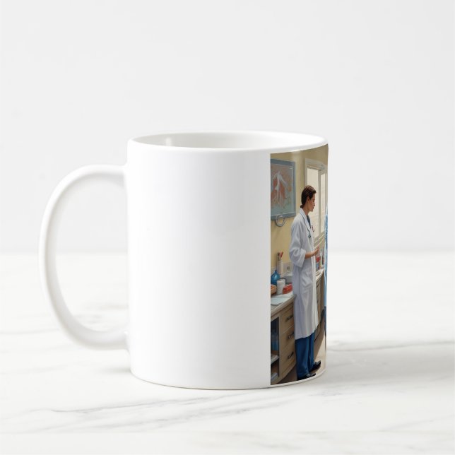 Caneca De Café Instituições educacionais Mug: Um tributo ao conhe (Esquerda)