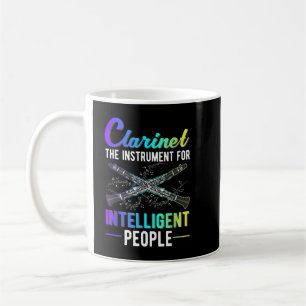 Caneca De Café Instrumento Clarinet para pessoas inteligentes1