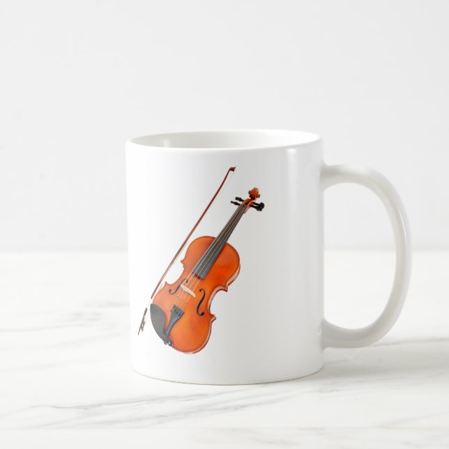 Caneca De Café Instrumento musical da viola bonita (Direita)