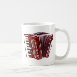 CANECA DE CAFÉ INSTRUMENTO MUSICAL DE ACCORDIAN