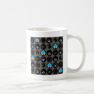Caneca De Café Instrumentos de voo