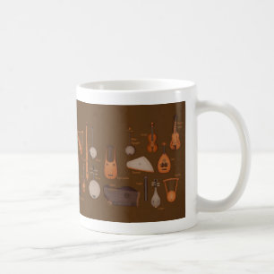 Caneca De Café Instrumentos musicais da corda