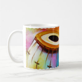 Caneca De Café Instrumentos musicais indianos - Tabla