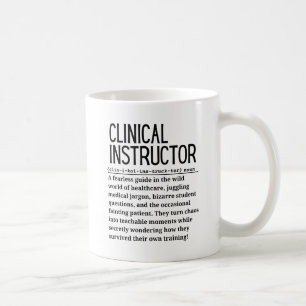 Caneca De Café Instrutor Clínico