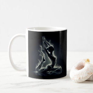 Caneca De Café Instrutor de Reiki de Yoga - Pose do Rei Pombo de