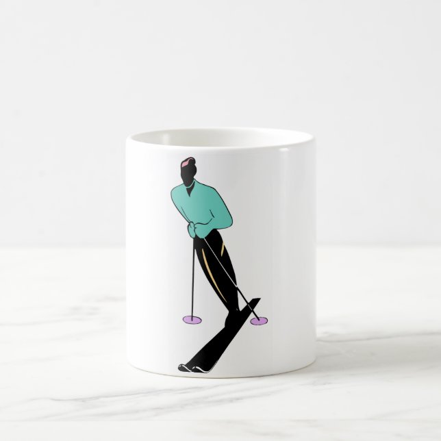 CANECA DE CAFÉ INSTRUTOR DO ESQUI (Centro)
