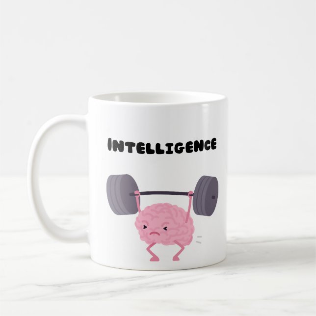 Caneca De Café Inteligência (Esquerda)