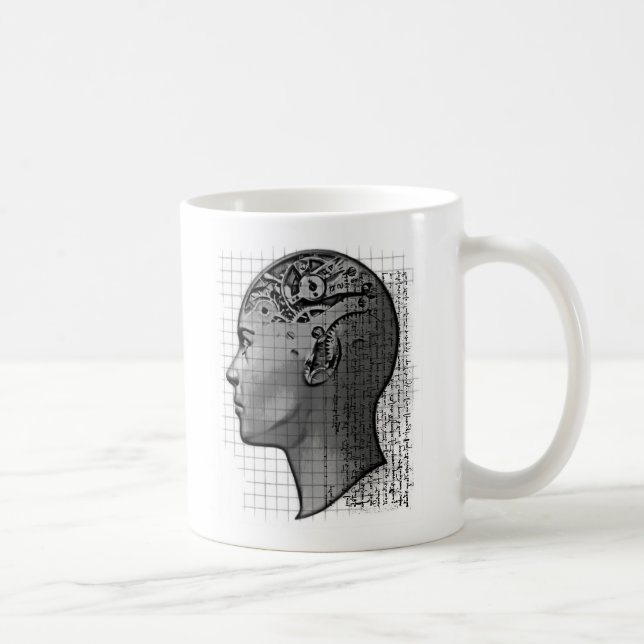 CANECA DE CAFÉ INTELIGÊNCIA ARTIFICIAL (Direita)