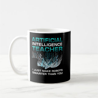 Caneca De Café Inteligência Artificial Engraçada Robótica