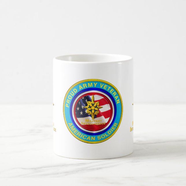 Caneca De Café Inteligência Militar - Veterano Keepsaau (Centro)