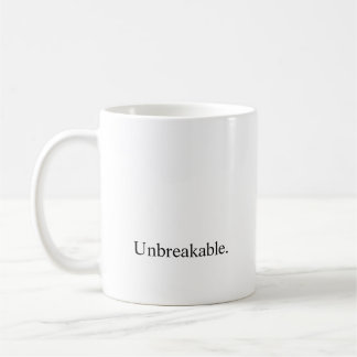Caneca De Café Intenção "inquebrável "