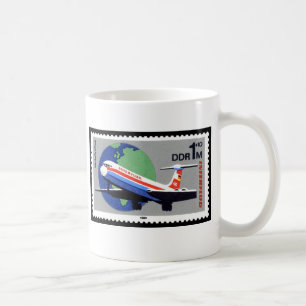 Caneca De Café INTERFLUG - Companhia Aérea Nacional de DDR, Alema