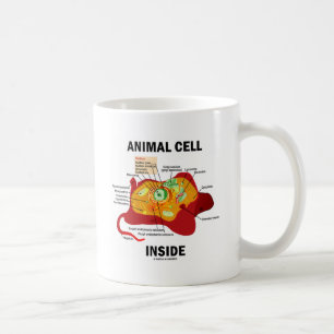 Caneca De Café Interior animal da pilha (biologia celular do