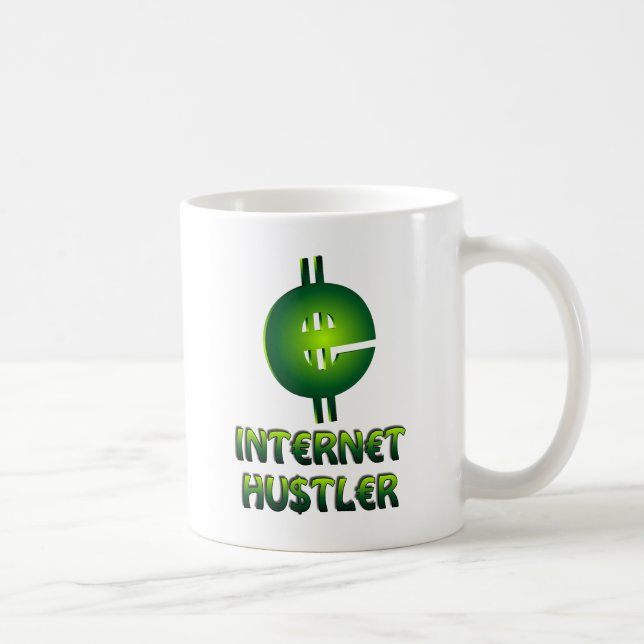 Caneca De Café Internet Hustler (Direita)