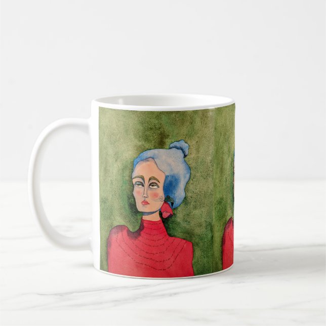 Caneca De Café "Interrompido" (Esquerda)