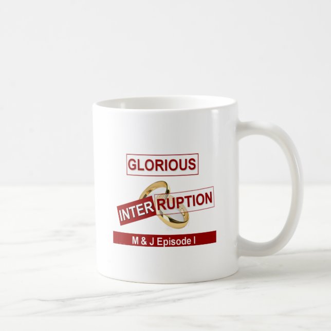 Caneca De Café Interrupção Gloriosa: Um Ouro Começando (Direita)