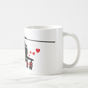 Caneca De Café Interruptor inversor do ataque da máquina do amor