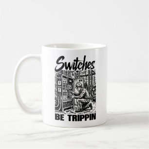 Caneca De Café Interruptores Estão Surando Engenheiro Elétrico En