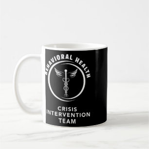 Caneca De Café Intervenção em Crise de Saúde Mental e Comportamen