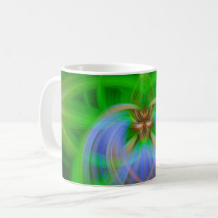 Caneca De Café Intricidade Verde 