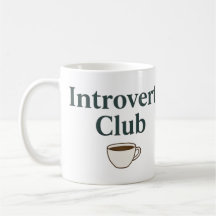 Introduvert Club - Aestética Coffee Mug