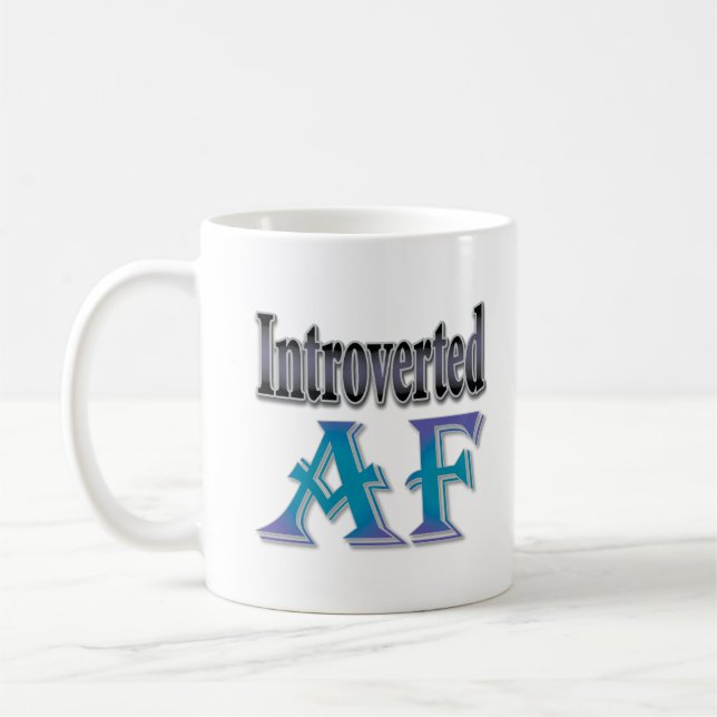 Caneca De Café Introduzido AF (Esquerda)
