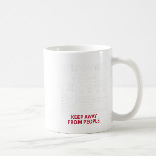 Caneca De Café Introduzir 100% Mais Longa Afastar-Se Das Pessoas