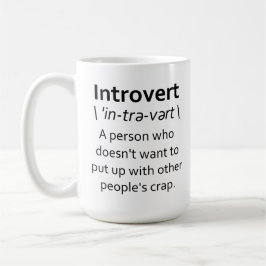 Caneca De Café Introvertido