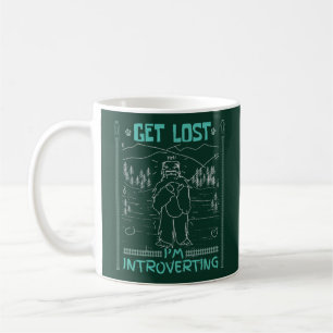CANECA DE CAFÉ INTROVERTIMENTO DE COTAS FUNNADAS - ENGRAÇADO YETI